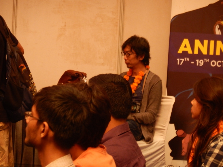 Jiro Ishii san @ AnimeCon 2014, New Delhi
